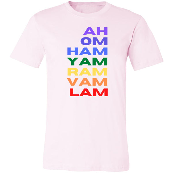 The Seven Chakra Alignment Unisex Royal Tee