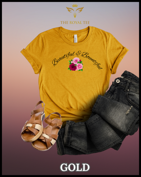 The Beautiful and Bountiful Divine Feminine Royal Tee