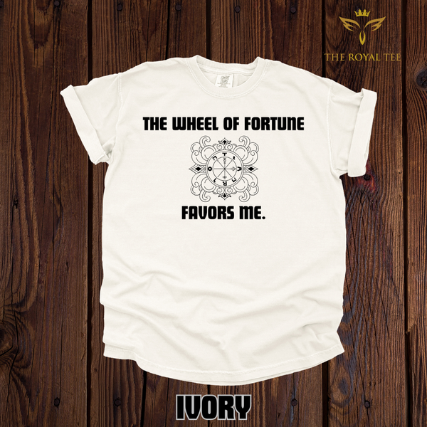 The Wheel of Fortune Unisex Vintage Royal Tee