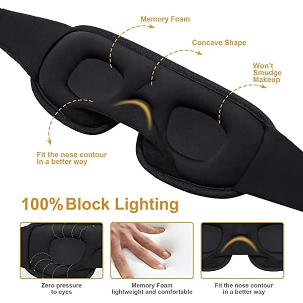 The No Pressure Sleep and Meditation Mask
