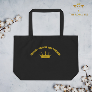 The Empress Goddess High Priestess Large Organic Cotton Tote